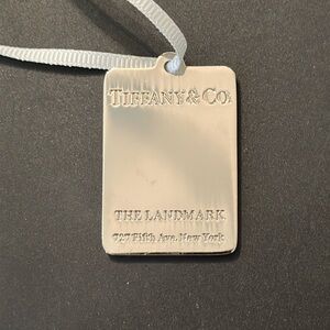 Tiffany & Co. Stainless Steal Bag Tag